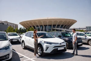 Car rental company in Tbilisi offering modern SUVs