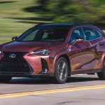 Lexus UX premium crossover rental in Tbilisi, Georgia.